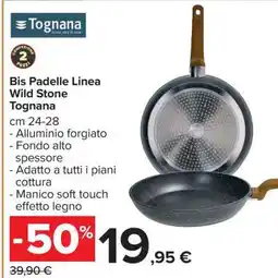 Carrefour Bis Padelle Linea Wild Stone Tognana offerta