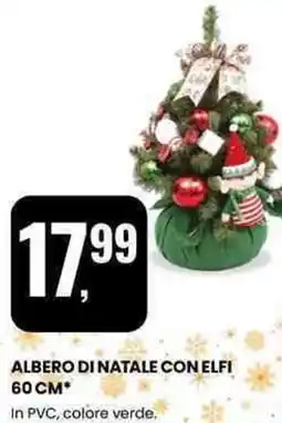 Eurospin Albero di natale con elfi offerta
