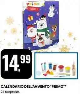 Eurospin Calendario dell'avvento "PRIMO" offerta