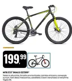Eurospin MTB 27,5" DRACO 227300 offerta