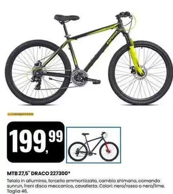 Eurospin MTB 27,5" DRACO 227300 offerta