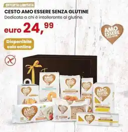 Eurospin Cesto amo essere senza glutine offerta
