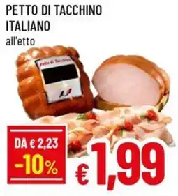 A&O Petto di tacchino italiano offerta