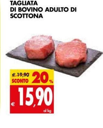 Tigros Tagliata Di Bovino Adulto Di Scottona offerta