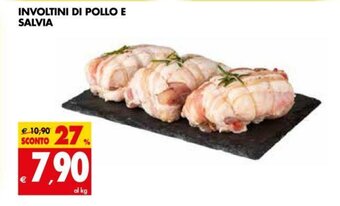 Tigros Involtini di Pollo E Salvia offerta