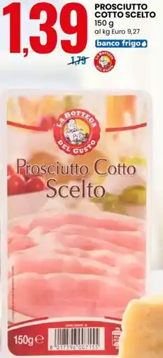 Eurospin Prosciutto cotto scelto offerta