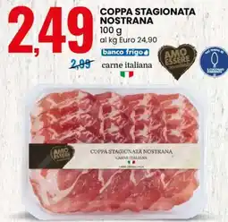 Eurospin Amo essere coppa stagionata nostrana offerta