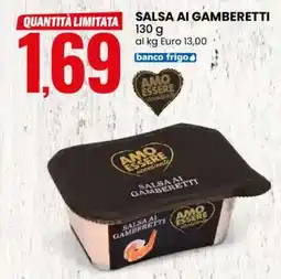 Eurospin Amo essere salsa ai gamberetti offerta