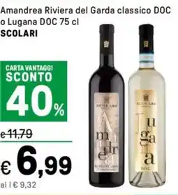 Iper La Grande Amandrea Riviera del Garda classico DOC o Lugana DOC SCOLARI offerta
