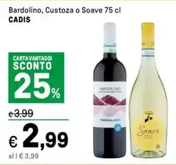 Iper La Grande Bardolino, Custoza o Soave CADIS offerta