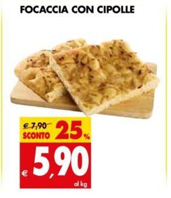Tigros Focaccia Con Cipolle offerta