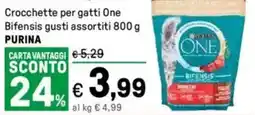 Iper La Grande Crocchette per gatti One Bifensis PURINA offerta