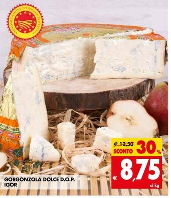 Tigros Gorgonzola Dolce D.O.P Igor offerta