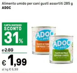 Iper La Grande Alimento umido per cani ADOC offerta