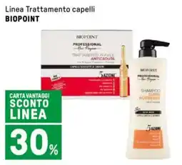 Iper La Grande Linea Trattamento capelli BIOPOINT offerta