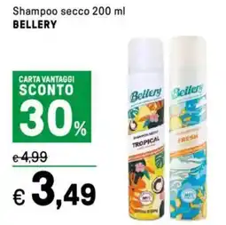 Iper La Grande Shampoo secco BELLERY offerta