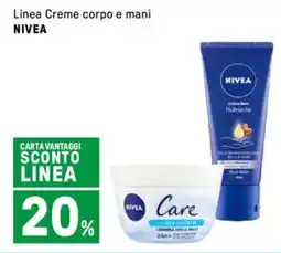 Iper La Grande Linea Creme corpo e mani NIVEA offerta
