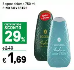 Iper La Grande Bagnoschiuma PINO SILVESTRE offerta