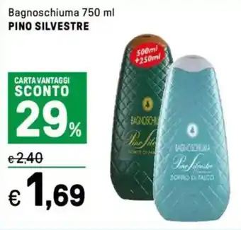 Iper La Grande Bagnoschiuma PINO SILVESTRE offerta