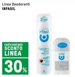 Iper La Grande Linea Deodoranti INFASIL offerta