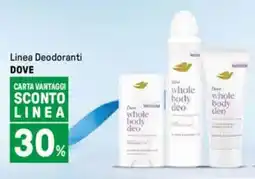 Iper La Grande Linea Deodoranti DOVE offerta