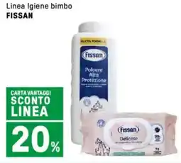 Iper La Grande Linea Igiene bimbo FISSAN offerta