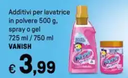 Iper La Grande Additivi per lavatrice in polvere, spray o gel VANISH offerta