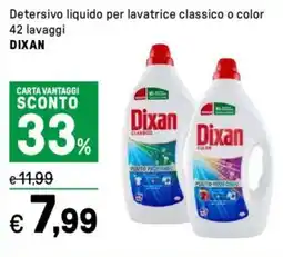 Iper La Grande Detersivo liquido per lavatrice classico o color DIXAN offerta
