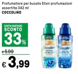 Iper La Grande Profumatore per bucato Elixir COCCOLINO offerta