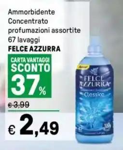 Iper La Grande Ammorbidente Concentrato FELCE AZZURRA offerta
