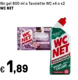 Iper La Grande Wc gel o Tavolette WC x4 o x2 WC NET offerta