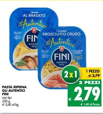 Pasta Ripiena Gli Autentici Fini 250g