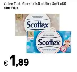 Iper La Grande Veline Tutti Giorni x140 o Ultra Soft x80 SCOTTEX offerta