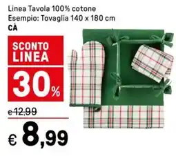 Iper La Grande Linea Tavola 100% cotone CÀ offerta