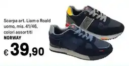 Iper La Grande Scarpa art. Liam o Roald uomo, mis. 41/46 NORWAY offerta
