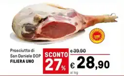 Iper La Grande Prosciutto di San Daniele DOP FILIERA UNO offerta