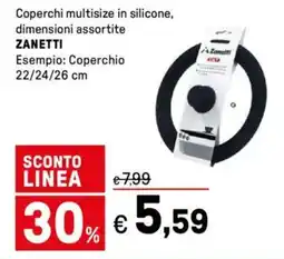 Iper La Grande Coperchi multisize in silicone, dimensioni assortite ZANETTI offerta