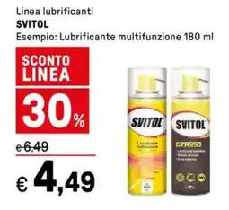 Iper La Grande Linea lubrificanti SVITOL offerta