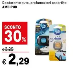 Iper La Grande Deodorante auto AMBIPUR offerta