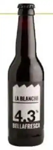 Iper La Grande Birra Blache BELLAFRESCA offerta