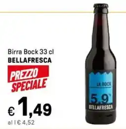 Iper La Grande Birra Bock BELLAFRESCA offerta