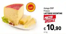 Iper La Grande Asiago DOP Fresco LATTERIE VICENTINE offerta