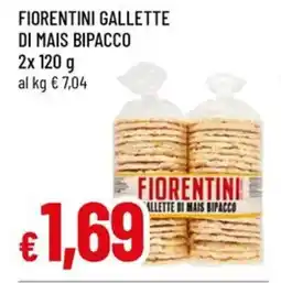 A&O Fiorentini gallette di mais bipacco offerta