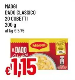 A&O Maggi dado classico 20 cubetti offerta