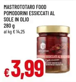 A&O Mastrototaro food pomodorini essiccati al sole in olio offerta