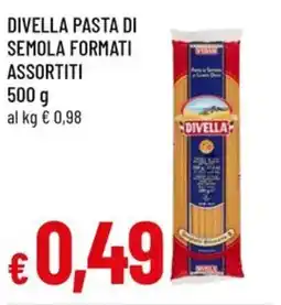 A&O Divella pasta di semola offerta