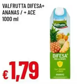 A&O Valfrutta difesa+ ananas/+ace offerta