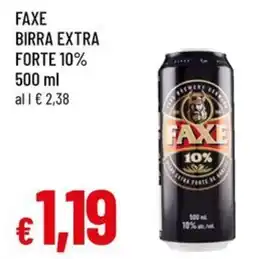 A&O Faxe birra extra forte 10% offerta
