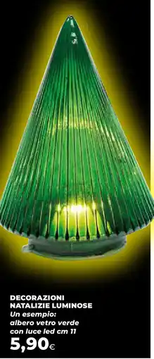 Ipercoop Decorazioni natalizie luminose offerta