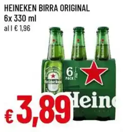 A&O Heineken birra original offerta